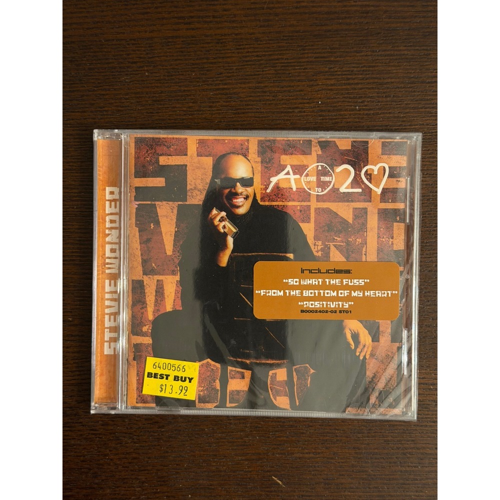Stevie Wonder A Time To Love CD 2005 Motown Factory Sealed New B0002402-02